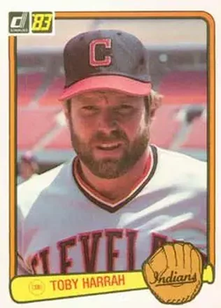 1983 Donruss #337 - Toby Harrah - Cleveland Indians