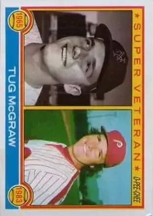 1983 O-Pee-Chee #187 - Tug McGraw