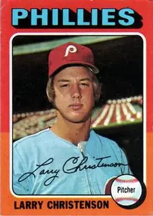 1975 Topps #551 - Larry Christenson - Philadelphia Phillies