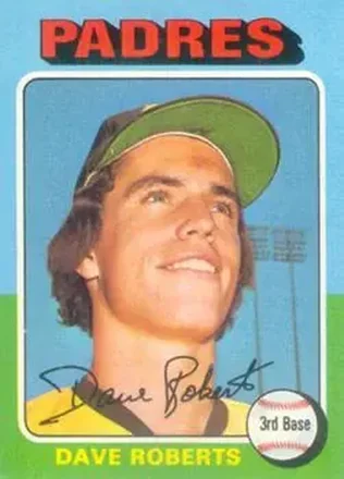 1975 Topps #558 - Dave Roberts - San Diego Padres