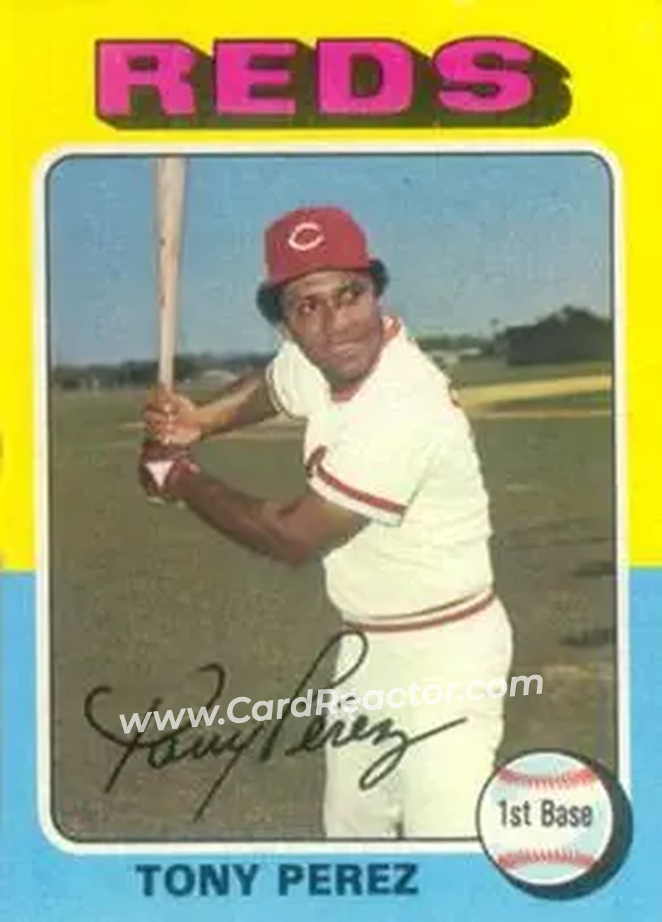 1975 Topps #560 - Tony Pérez - Cincinnati Reds - Front