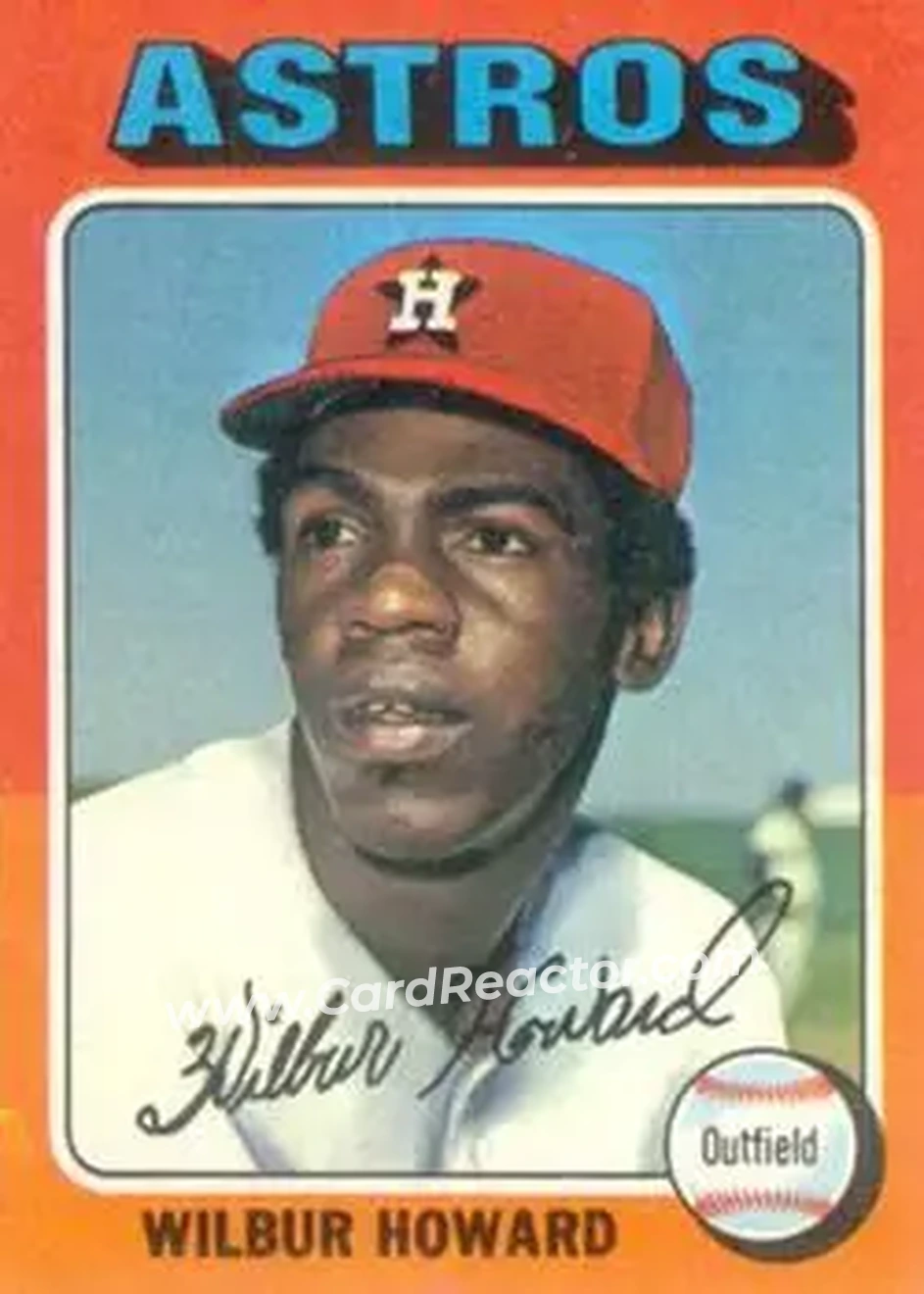 1975 Topps #563 - Wilbur Howard - Houston Astros - Front