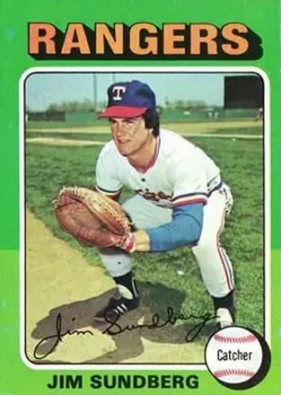 1975 Topps #567 - Jim Sundberg - Texas Rangers 1975 Topps #567 - Jim Sundberg - Texas Rangers