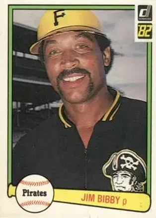 1982 Donruss #171 - Jim Bibby - Pittsburgh Pirates