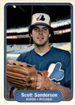 1982 Fleer #206 - Scott Sanderson - Montreal Expos 1982 Fleer #206 - Scott Sanderson - Montreal Expos