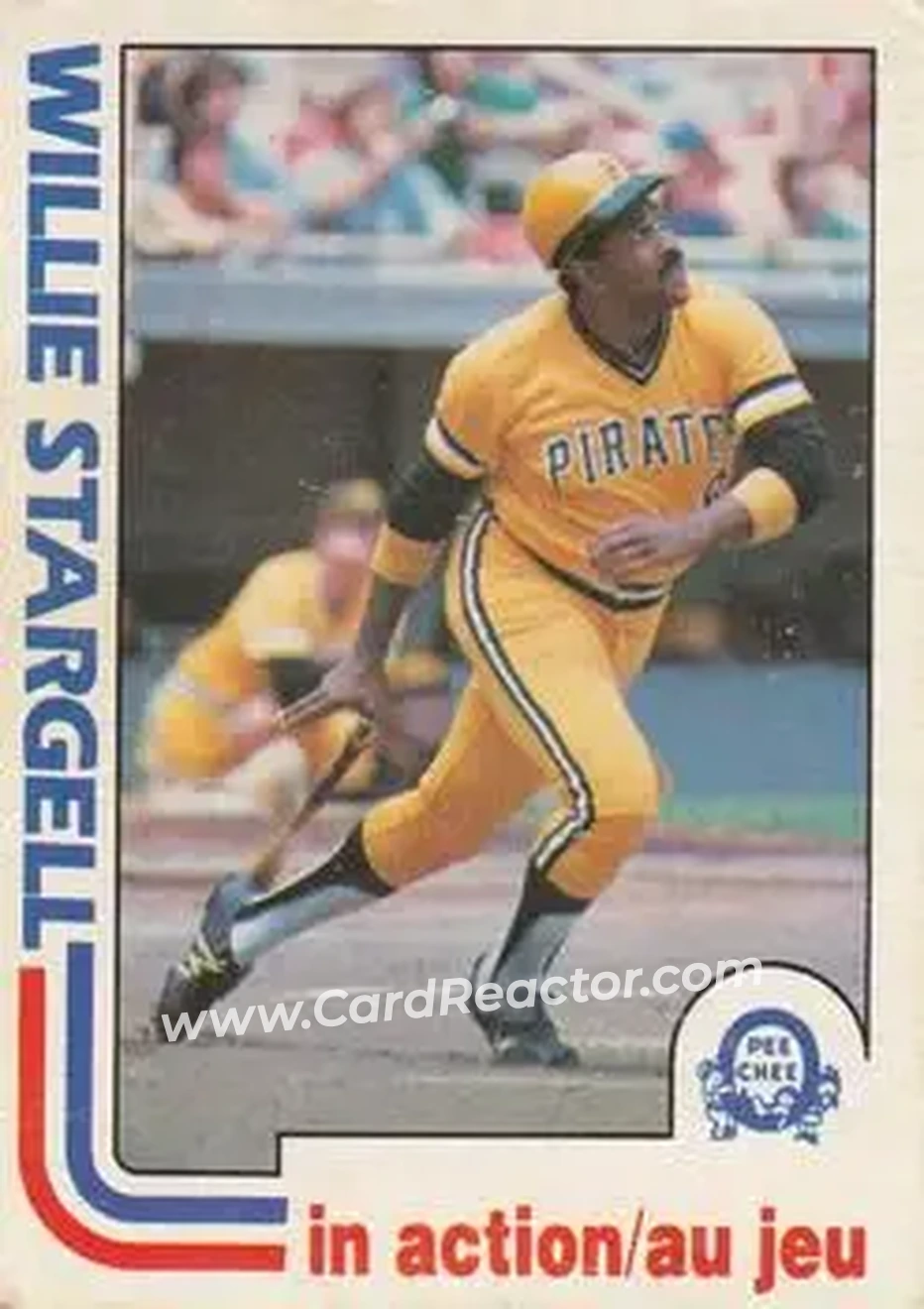 1982 O-Pee-Chee #188 - Willie Stargell - Pittsburgh Pirates - Front 1982 O-Pee-Chee #188 - Willie Stargell - Pittsburgh Pirates - Front