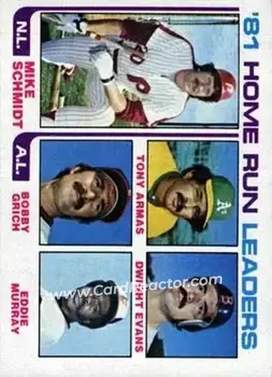 1982 Topps #162 - Card #162 - Front