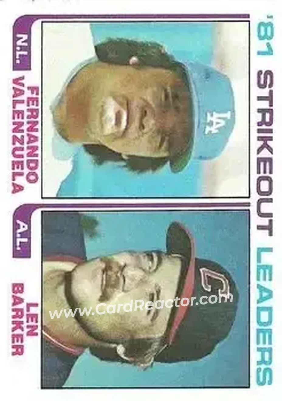 1982 Topps #166 - Card #166 - Front