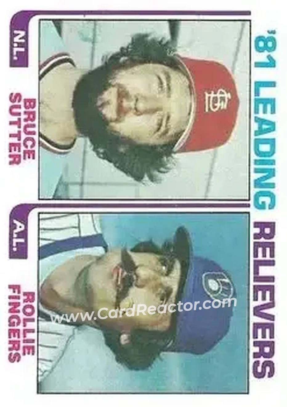 1982 Topps #168 - Card #168 - Front
