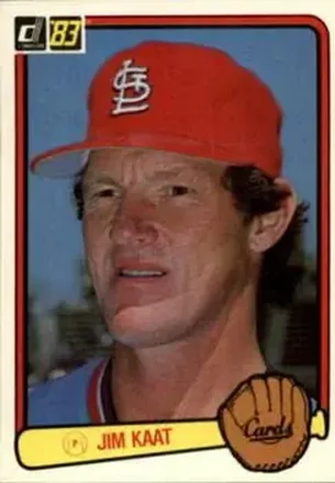 1983 Donruss #343 - Jim Kaat - St. Louis Cardinals