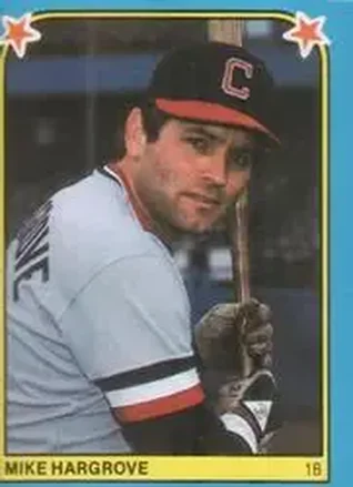 1983 Fleer Star Stickers #242 - Mike Hargrove - Cleveland Indians 1983 Fleer Star Stickers #242 - Mike Hargrove - Cleveland Indians