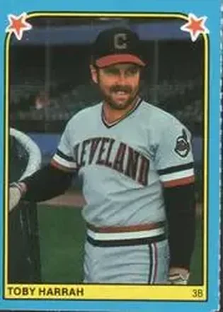1983 Fleer Star Stickers #247 - Toby Harrah - Cleveland Indians