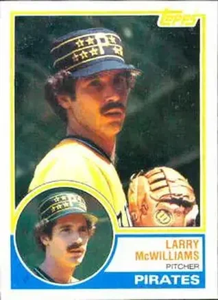 1983 Topps #253 - Larry McWilliams - Pittsburgh Pirates