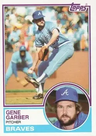 1983 Topps #255 - Gene Garber - Atlanta Braves 1983 Topps #255 - Gene Garber - Atlanta Braves