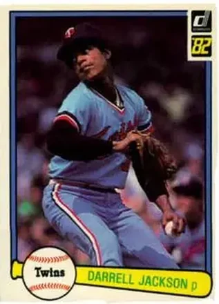 1982 Donruss #179 - Darrell Jackson - Minnesota Twins