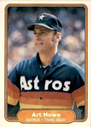 1982 Fleer #218 - Art Howe - Houston Astros 1982 Fleer #218 - Art Howe - Houston Astros