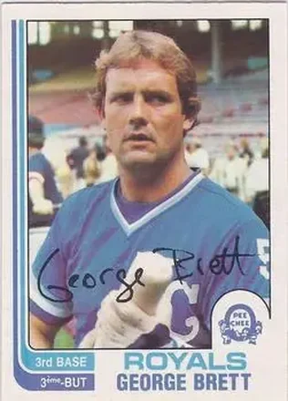 1982 O-Pee-Chee #200 - George Brett - Kansas City Royals