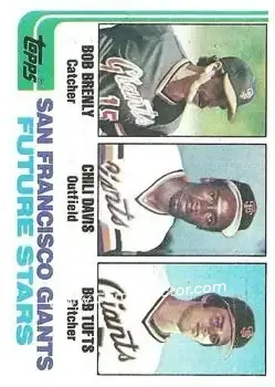 1982 Topps #171 - Card #171 - San Francisco Giants - Front