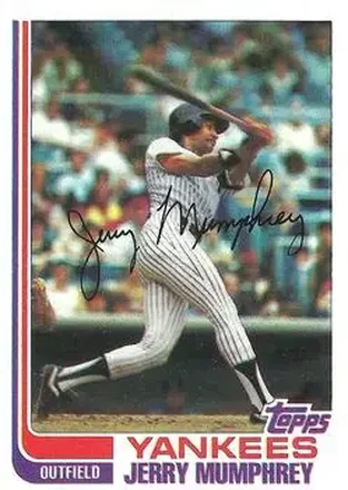1982 Topps #175 - Jerry Mumphrey - New York Yankees