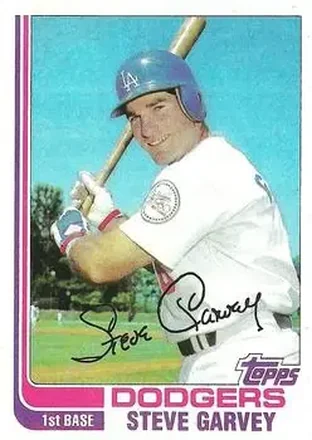 1982 Topps #179 - Steve Garvey - Los Angeles Dodgers