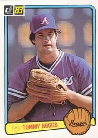 1983 Donruss #349 - Tommy Boggs - Atlanta Braves 1983 Donruss #349 - Tommy Boggs - Atlanta Braves