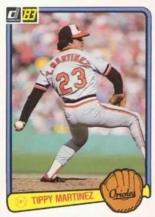 1983 Donruss #357 - Tippy Martinez - Baltimore Orioles 1983 Donruss #357 - Tippy Martinez - Baltimore Orioles