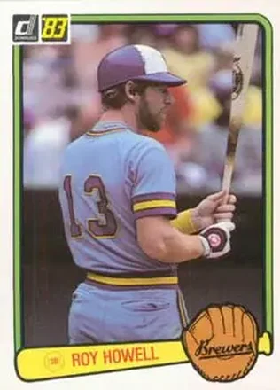 1983 Donruss #358 - Roy Howell - Milwaukee Brewers