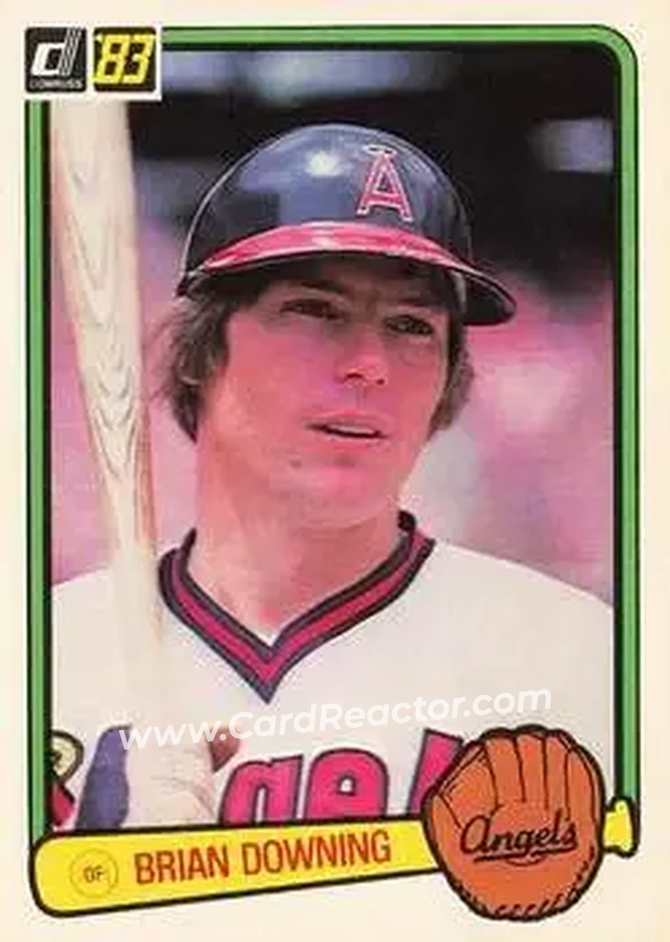 1983 Donruss #367 - Brian Downing - California Angels - Front 1983 Donruss #367 - Brian Downing - California Angels - Front