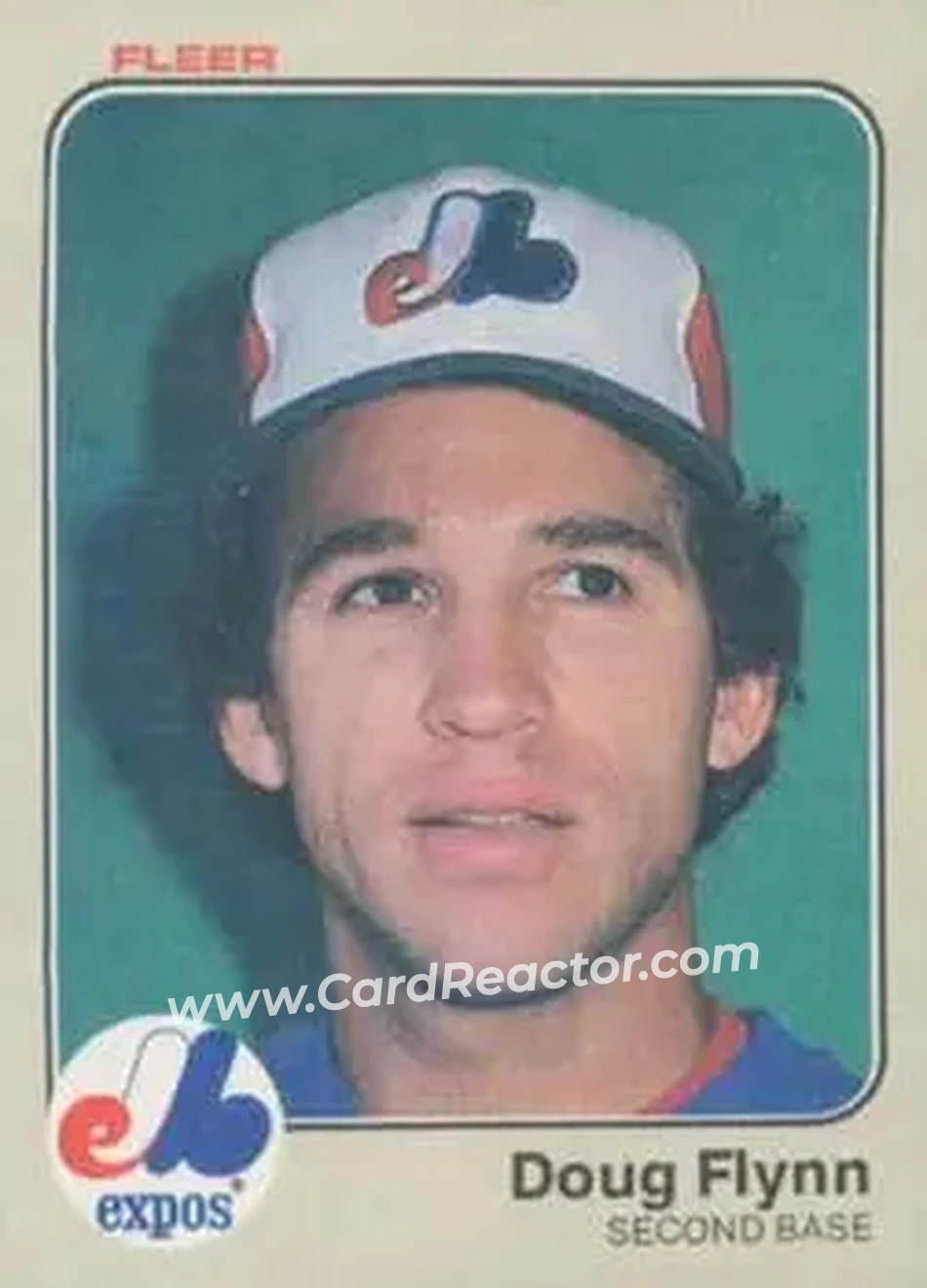 1983 Fleer #282 - Doug Flynn - Montreal Expos - Front