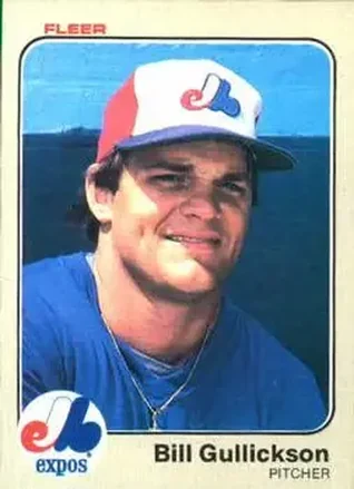 1983 Fleer #284 - Bill Gullickson - Montreal Expos