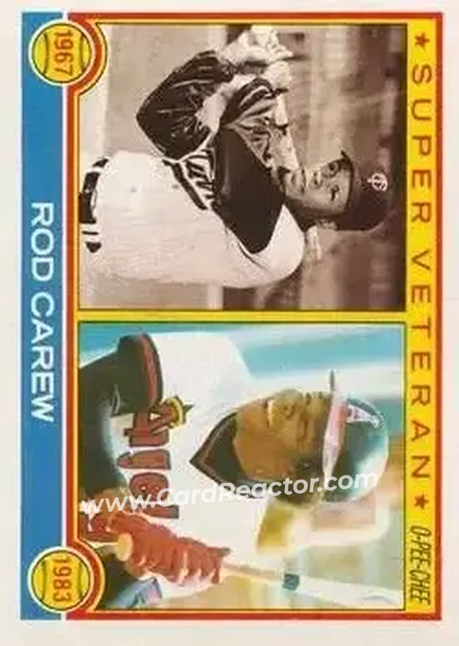 1983 O-Pee-Chee #201 - Rod Carew - Front