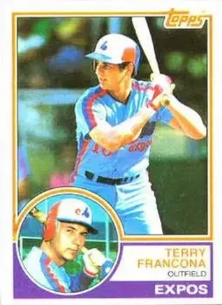 1983 Topps #267 - Terry Francona - Montreal Expos 1983 Topps #267 - Terry Francona - Montreal Expos