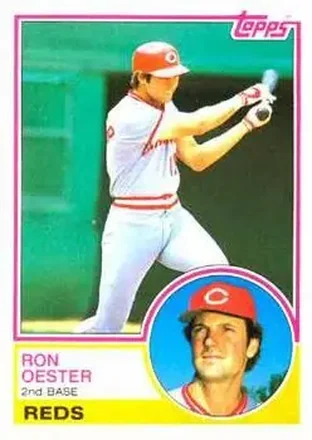 1983 Topps #269 - Ron Oester - Cincinnati Reds 1983 Topps #269 - Ron Oester - Cincinnati Reds