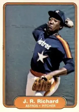 1982 Fleer #226 - J.R. Richard - Houston Astros