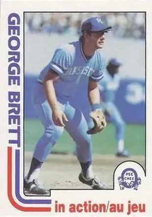1982 O-Pee-Chee #201 - George Brett - Kansas City Royals 1982 O-Pee-Chee #201 - George Brett - Kansas City Royals