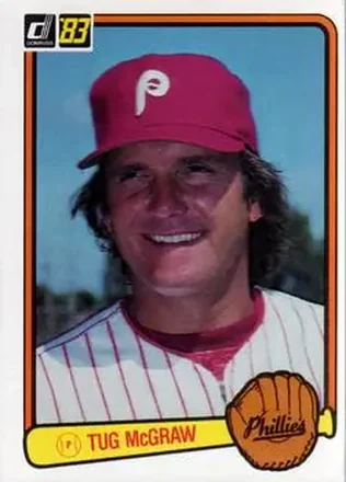 1983 Donruss #371 - Tug McGraw - Philadelphia Phillies