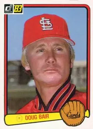 1983 Donruss #372 - Doug Bair - St. Louis Cardinals