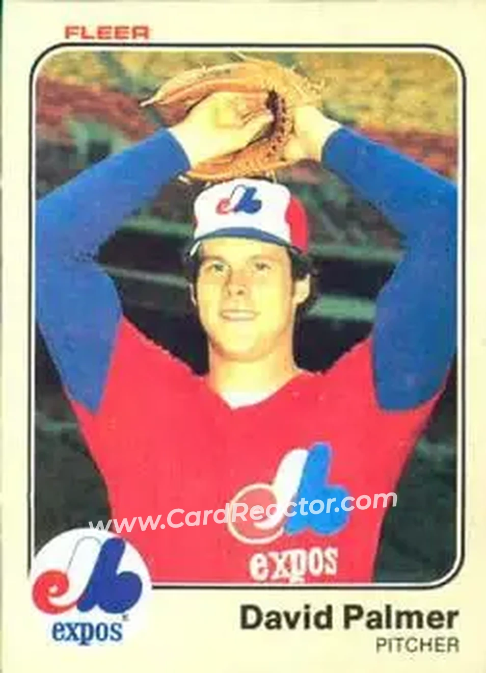 1983 Fleer #291 - Dave Palmer - Montreal Expos - Front 1983 Fleer #291 - Dave Palmer - Montreal Expos - Front
