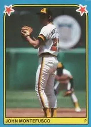 1983 Fleer Star Stickers #270 - John Montefusco - San Diego Padres