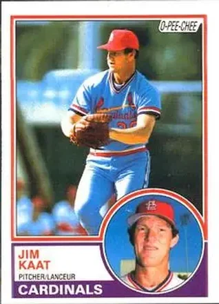 1983 O-Pee-Chee #211 - Jim Kaat - St. Louis Cardinals