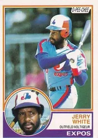 1983 O-Pee-Chee #214 - Jerry White - Montreal Expos