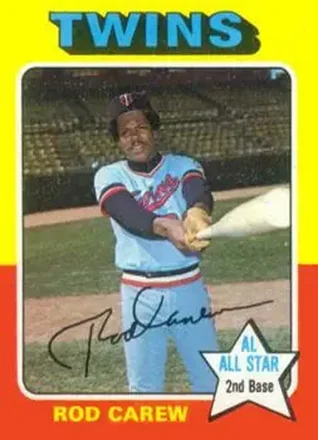 1975 Topps #600 - Rod Carew - Minnesota Twins