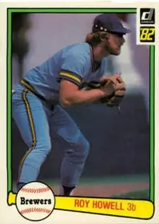1982 Donruss #204 - Roy Howell - Milwaukee Brewers