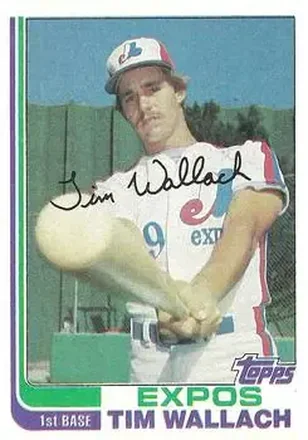 1982 Topps #191 - Tim Wallach - Montreal Expos