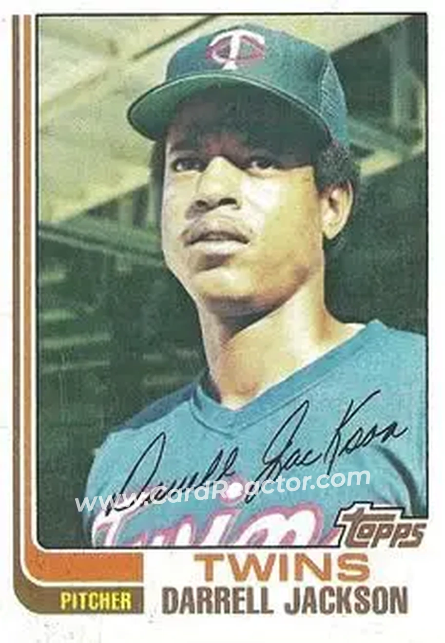 1982 Topps #193 - Darrell Jackson - Minnesota Twins - Front