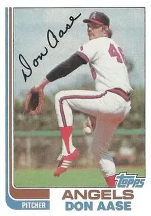 1982 Topps #199 - Don Aase - California Angels