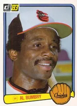 1983 Donruss #383 - Al Bumbry - Baltimore Orioles