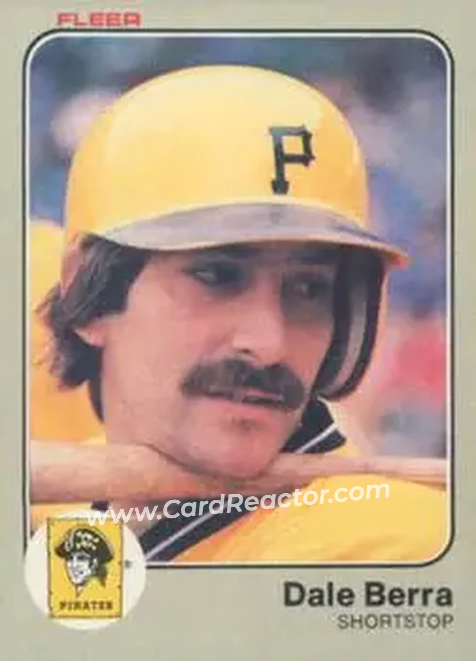1983 Fleer #303 - Dale Berra - Pittsburgh Pirates - Front 1983 Fleer #303 - Dale Berra - Pittsburgh Pirates - Front