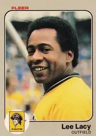 1983 Fleer #308 - Lee Lacy - Pittsburgh Pirates 1983 Fleer #308 - Lee Lacy - Pittsburgh Pirates