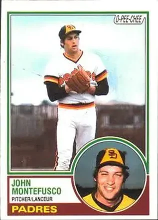 1983 O-Pee-Chee #223 - John Montefusco - San Diego Padres
